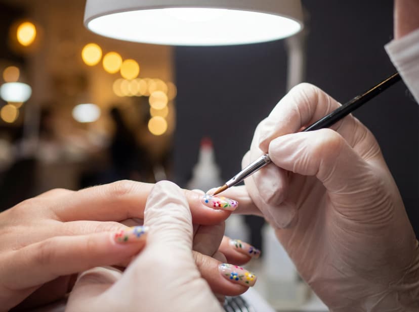 Manicuring curriculum and nail techniques at ICBAS