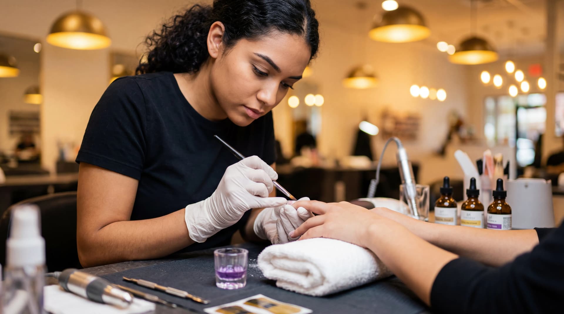 Manicuring program at ICBAS